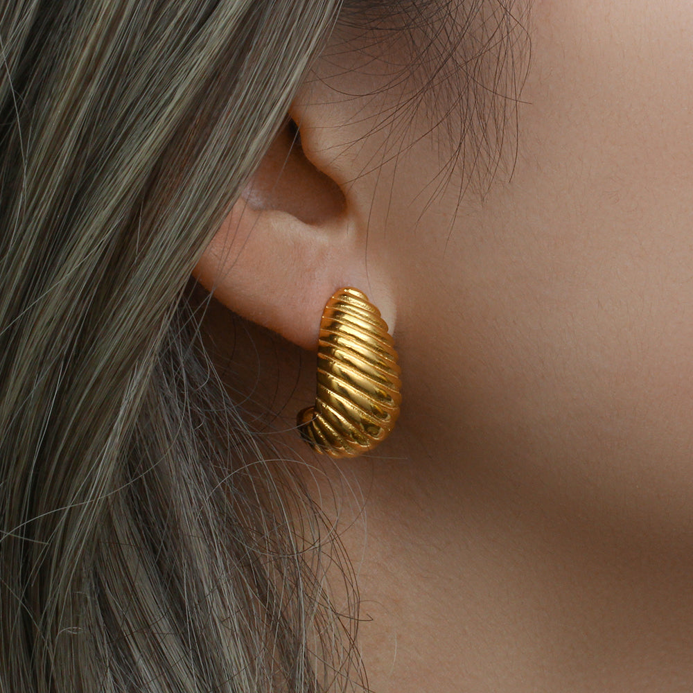 jewelry, in 18K gold-plated 316L stainless steel, waterproof, hypoallergenic, by VENTÙR