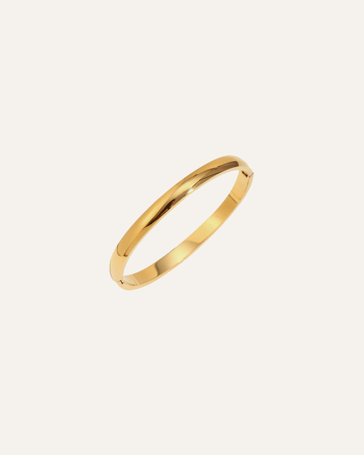 Elara Bangle bracelet, in 18K gold-plated 316L stainless steel (gold), waterproof, hypoallergenic, by VENTÙR