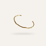 Nami Adjustable Bangle bracelet, in 18K gold-plated 316L stainless steel (gold), waterproof, hypoallergenic, by VENTÙR