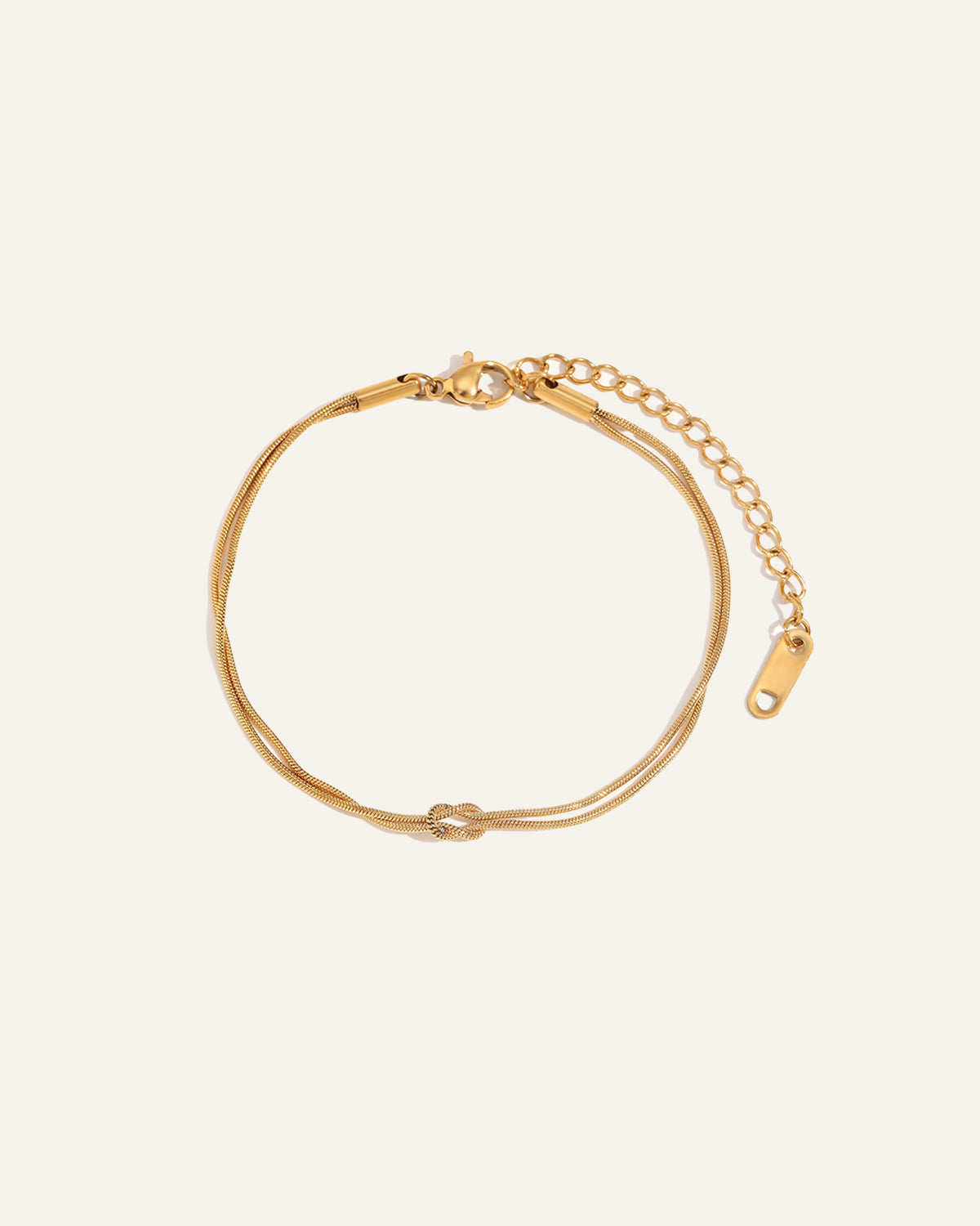 Célaine Bracelet, in 18K gold-plated 316L stainless steel (gold), waterproof, hypoallergenic, by VENTÙR
