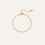 Maris Bracelet, in 18K gold-plated 316L stainless steel (gold), waterproof, hypoallergenic, by VENTÙR