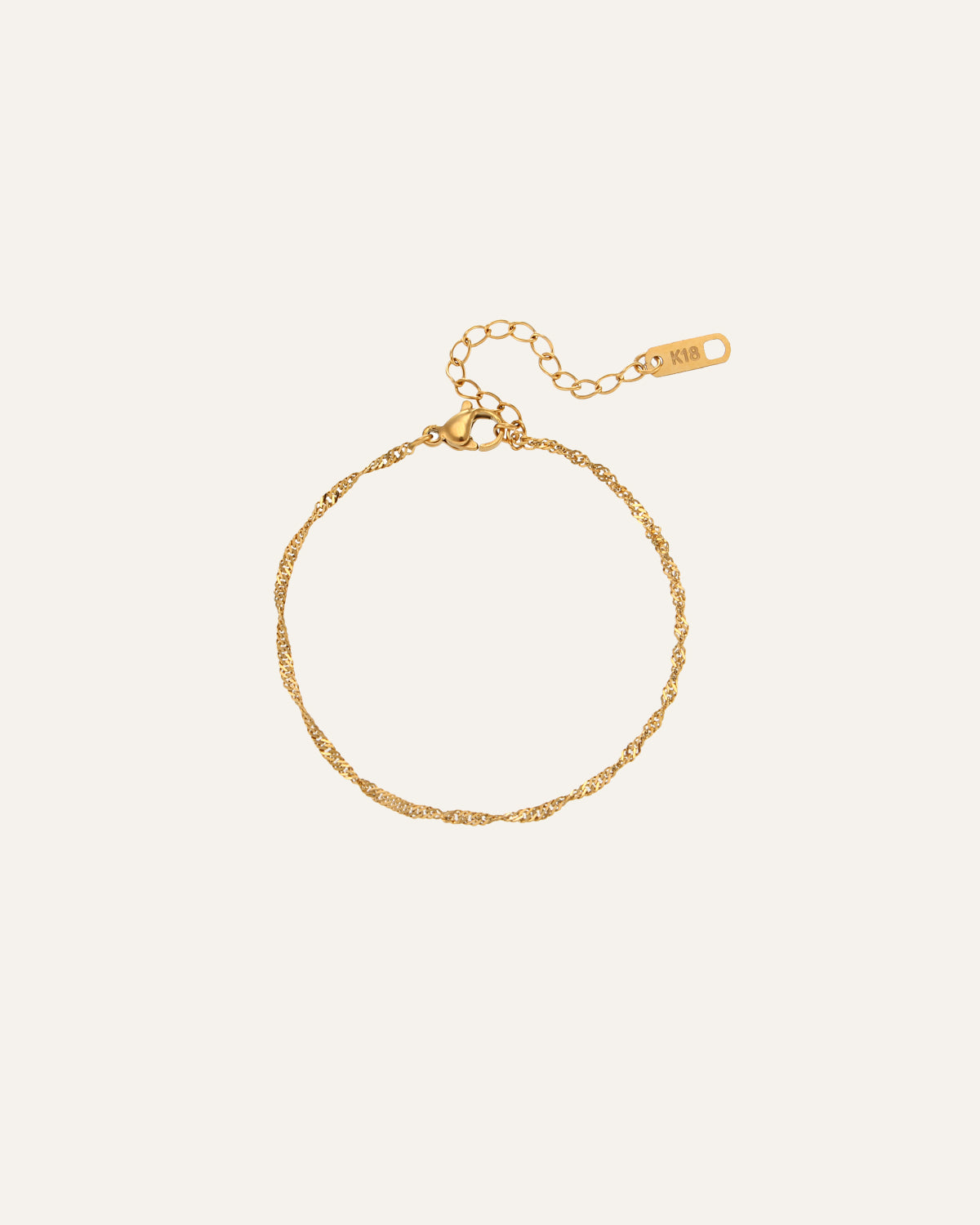 Maris Bracelet, in 18K gold-plated 316L stainless steel (gold), waterproof, hypoallergenic, by VENTÙR
