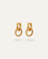 Liora Earrings, in 18K gold-plated 316L stainless steel (gold), waterproof, hypoallergenic, by VENTÙR
