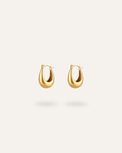 Seraphina Earrings, in 18K gold-plated 316L stainless steel (gold), waterproof, hypoallergenic, by VENTÙR