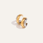 Valentina Earrings, in 18K gold-plated 316L stainless steel (gold), waterproof, hypoallergenic, by VENTÙR