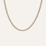 Clarisse Necklace, in 18K gold-plated 316L stainless steel (gold), waterproof, hypoallergenic, by VENTÙR