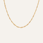 Maris Necklace, in 18K gold-plated 316L stainless steel (gold), waterproof, hypoallergenic, by VENTÙR