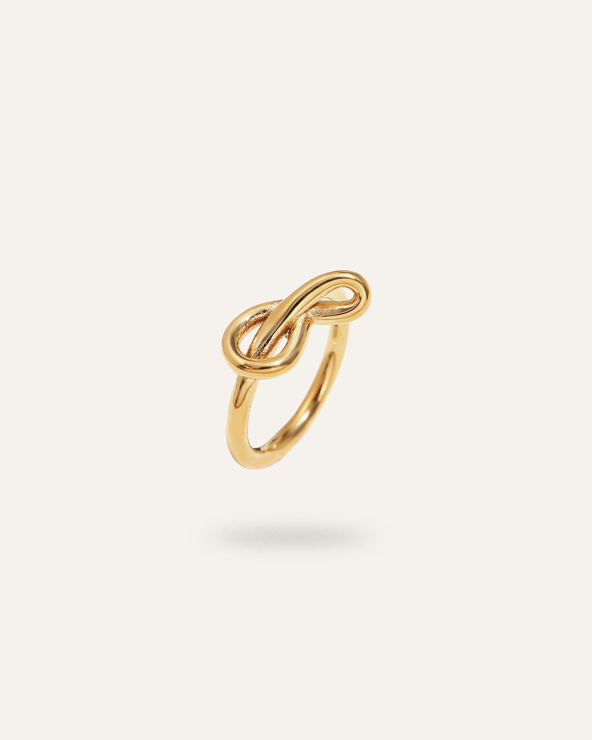 Celina Ring, in 18K gold-plated 316L stainless steel (gold), waterproof, hypoallergenic, by VENTÙR