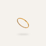 Clarisse Ring, in 18K gold-plated 316L stainless steel (gold), waterproof, hypoallergenic, by VENTÙR