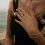 jewelry, in 18K gold-plated 316L stainless steel, waterproof, hypoallergenic, by VENTÙR