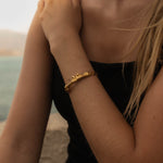 jewelry, in 18K gold-plated 316L stainless steel, waterproof, hypoallergenic, by VENTÙR