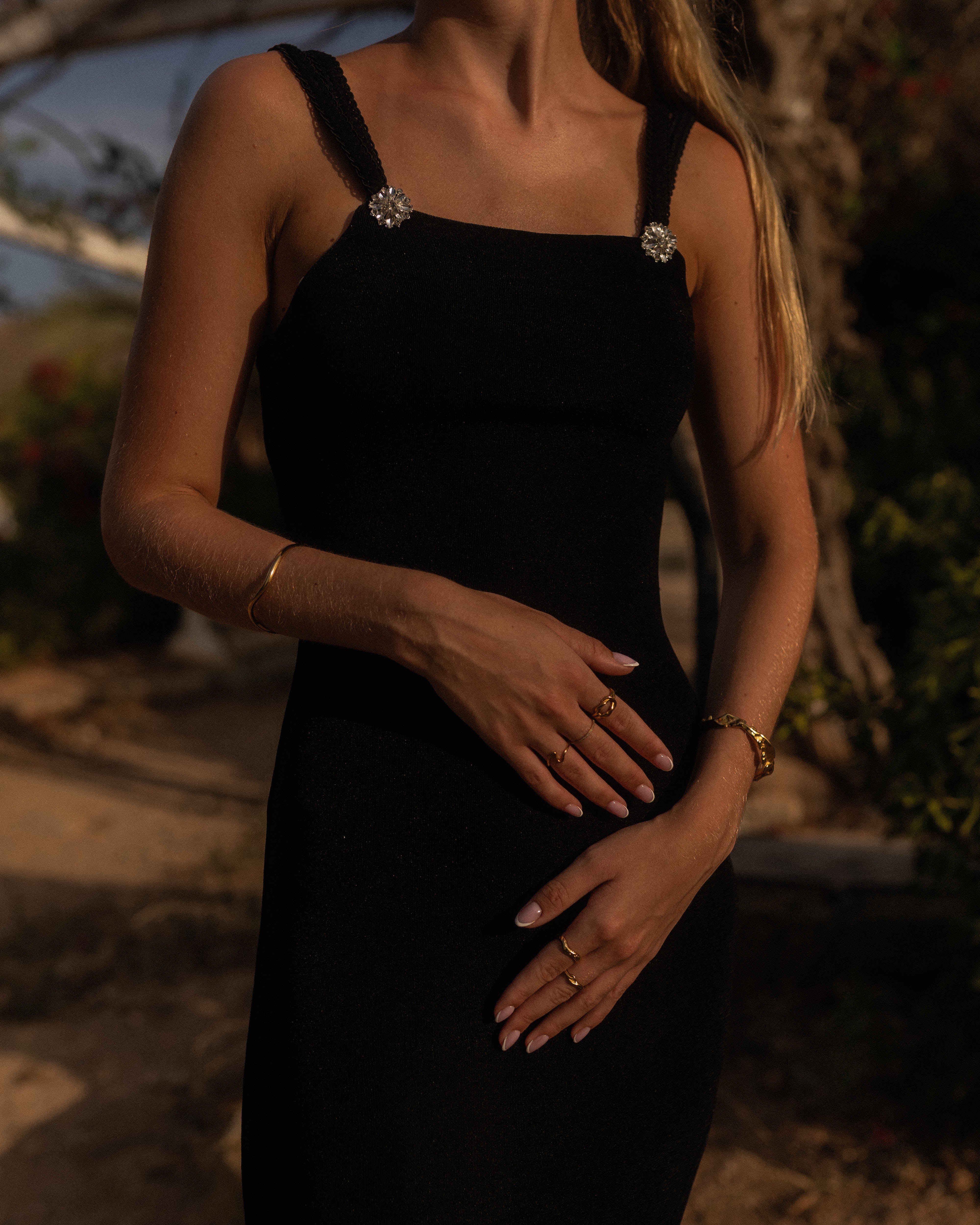 jewelry, in 18K gold-plated 316L stainless steel, waterproof, hypoallergenic, by VENTÙR
